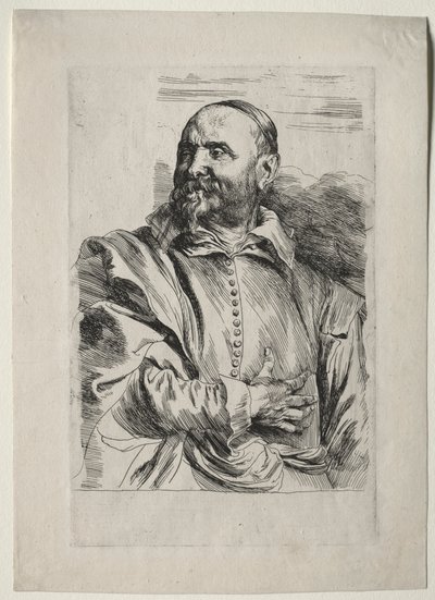 Retrato de Jan Snellinx de Anthony van Dyck