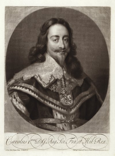 Retrato del Rey Carlos I de Anthony van Dyck