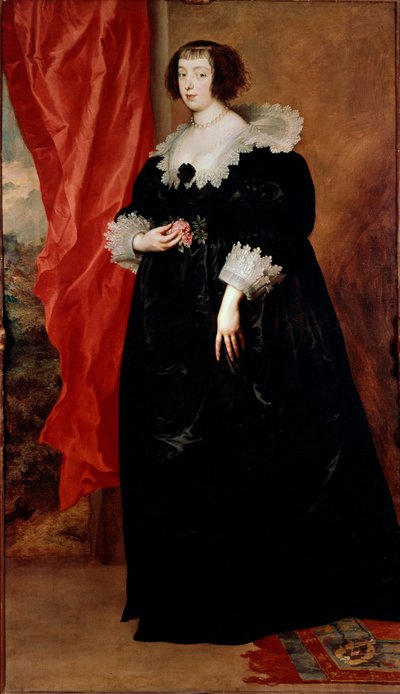 Retrato de Margarita de Lorena (1613-1662), Duquesa de Orleans y Alençon de Anthony van Dyck