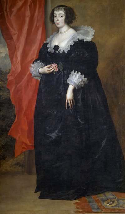 Retrato de Margarita de Lorena de Anthony van Dyck