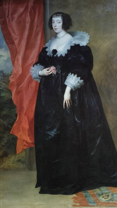 Retrato de Margarita de Lorena, duquesa de Orleans (?) de Anthony van Dyck