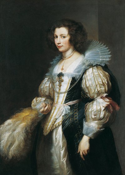 Retrato de Maria Louis de Tassis (1611-1638), hija del canónigo Antoine de Tassis de Anthony van Dyck