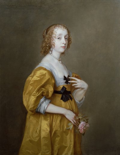 Retrato de Mary Villiers (1622-85) Lady Herbert de Shurland de Anthony van Dyck
