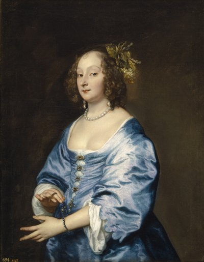 Retrato de Mary née Ruthven, Lady van Dyck de Anthony van Dyck