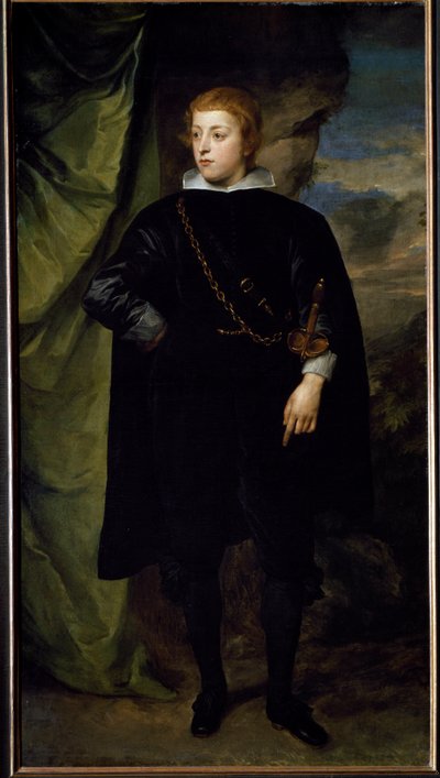 Retrato del Príncipe Karl Ludwig Von der Pfalz de Anthony van Dyck