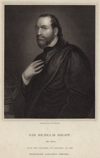 Retrato de Sir Kenelm Digby de Anthony van Dyck