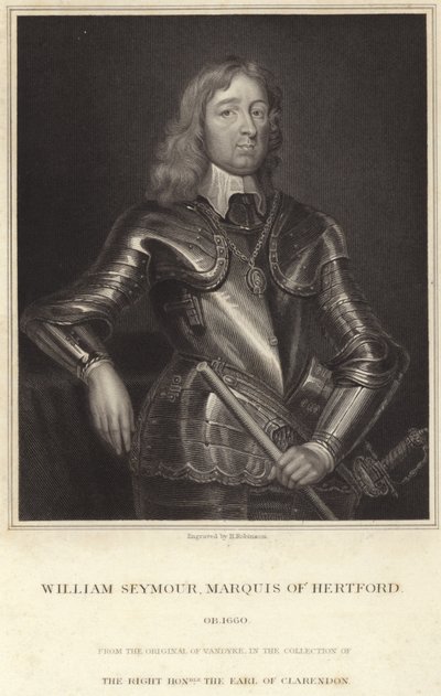 Retrato de Sir William Seymour, Duque de Somerset de Anthony van Dyck