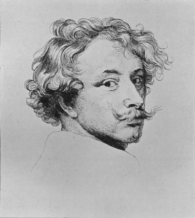Retrato de Vandyck, 1635 de Anthony van Dyck
