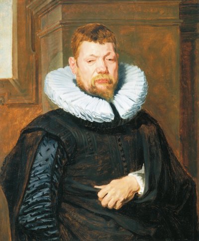 Retrato de un hombre con barba, c.1616 de Anthony van Dyck