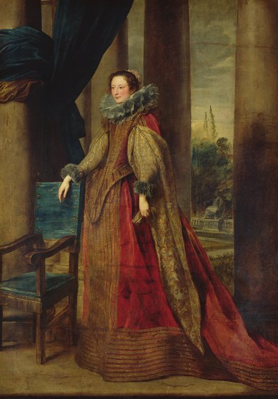 Retrato de una dama, presumiblemente la marquesa Geromina Spinola-Doria de Génova de Anthony van Dyck