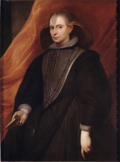 Retrato de una dama de Génova de Anthony van Dyck