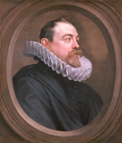 Retrato de un hombre, busto, c. 1620-1640 de Anthony van Dyck