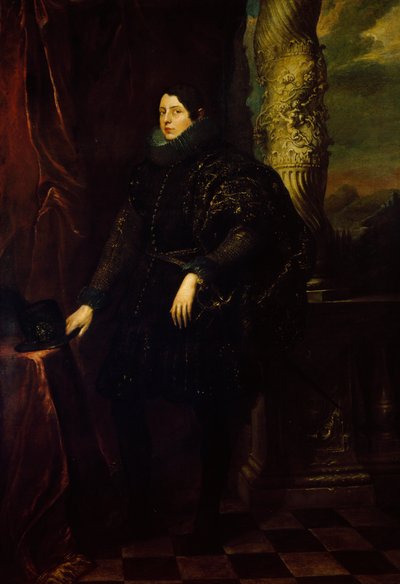 Retrato de un joven de Casa Spinola, c.1622 de Anthony van Dyck