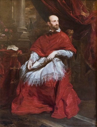 Retrato del cardenal Bentivoglio de Anthony van Dyck