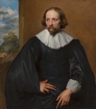 Retrato del pintor Quintijn Symons de Anthony van Dyck