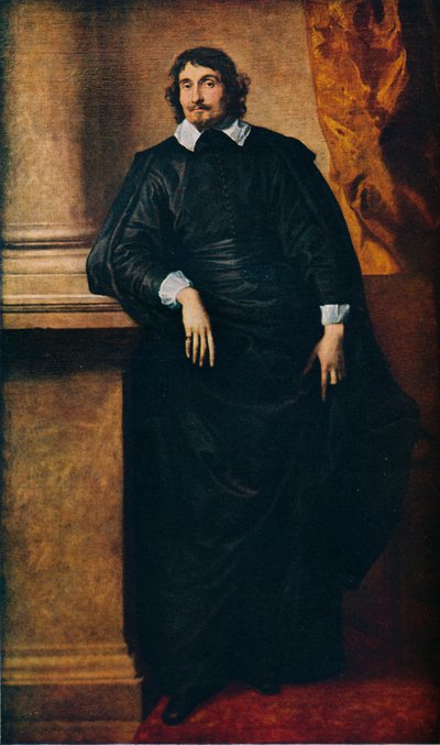Retrato del Abad Scaglia, 1634 de Anthony van Dyck