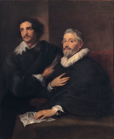 Retrato de los hermanos de Wael, c. 1620-1630 de Anthony van Dyck