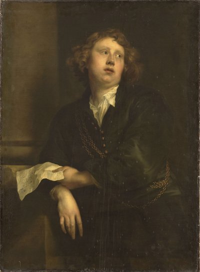 Retrato del compositor Henricus Liberti 1628-1661, c.1630 de Anthony van, Dyck