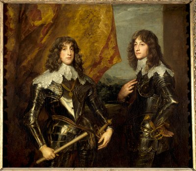 Retratos de los Príncipes Palatinos, Carlos Luis I y Roberto de Anthony van Dyck