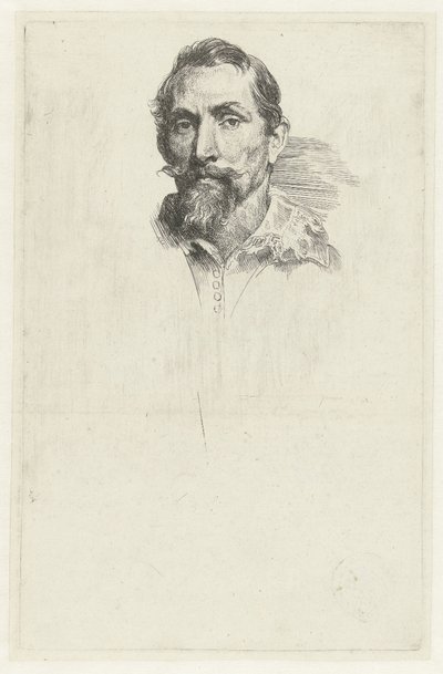Retrato de Frans Snijders de Anthony van Dyck