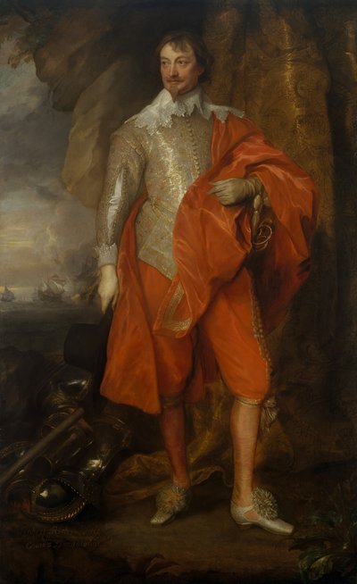 Robert Rich 1587-1658, Segundo Conde de Warwick, ca. 1632-35 de Anthony van Dyck