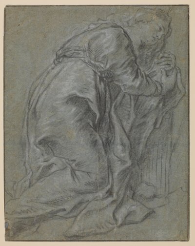 Santa María Magdalena, circa 1628 - 1632 de Anthony van Dyck