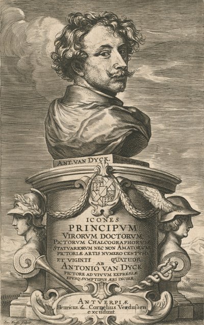 Autorretrato, probablemente 1626-1641 de Anthony van Dyck