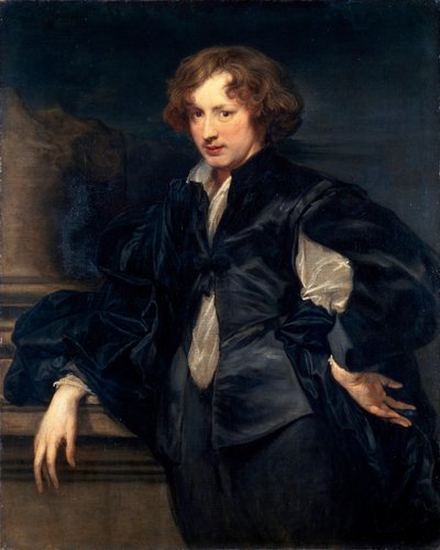Autorretrato, 1622-1625 de Anthony van Dyck