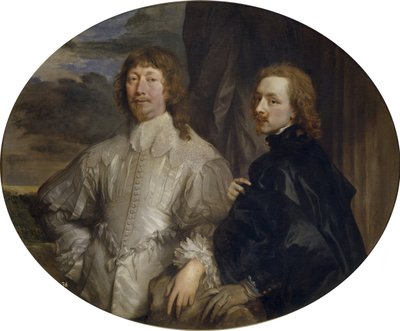 Sir Endymion Porter y Sir Anthony van Dyck de Anthony van Dyck