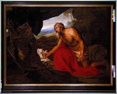 San Jerónimo, sin fecha de Anthony van Dyck