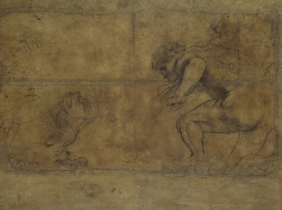 Estudios para "El martirio de San Sebastián" de Anthony van Dyck