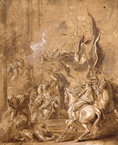 La Conversión de Saulo de Anthony van Dyck