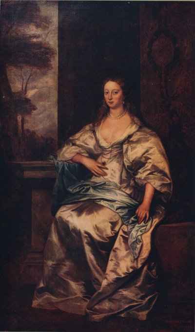 La Condesa de Southampton de Anthony van Dyck