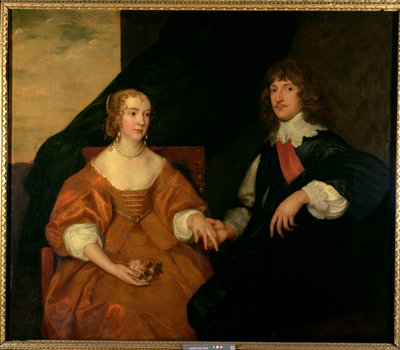 El Conde y la Condesa de Bedford de Anthony van Dyck