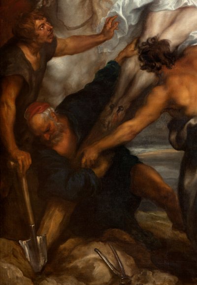 La Elevación de la Cruz, antes de 1631 (óleo) de Anthony van Dyck