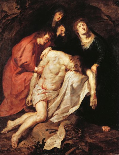 El lamento de Cristo, c.1616/17 de Anthony van Dyck