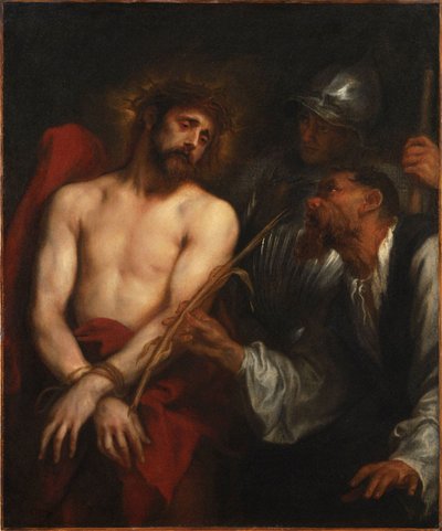 La burla de Cristo de Anthony van Dyck