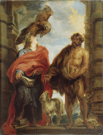 Los dos santos Juan de Anthony van Dyck