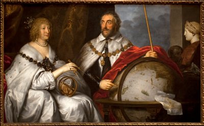 Thomas Howard, Conde de Arundel y su esposa Alathea Talbot de Anthony van Dyck