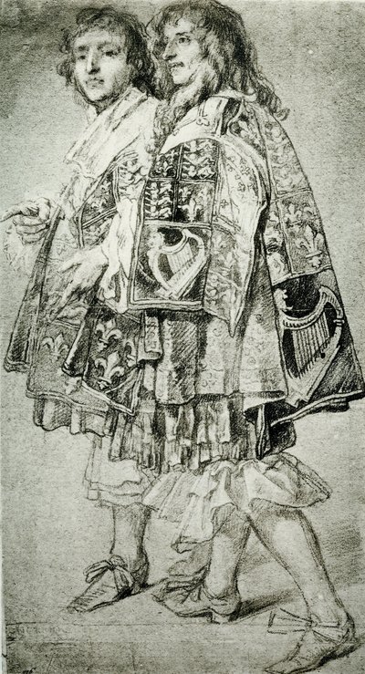 Dos heraldos de Anthony van Dyck