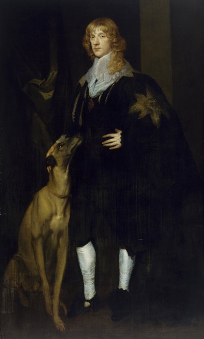 James Stuart, Duque de Lenox y Richmond, siglo XVII de Anthony van after Dyck