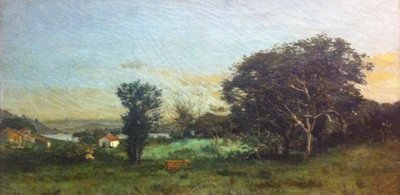 Paisaje de Río de Janeiro de Antonio Rafael Pinto Bandeira