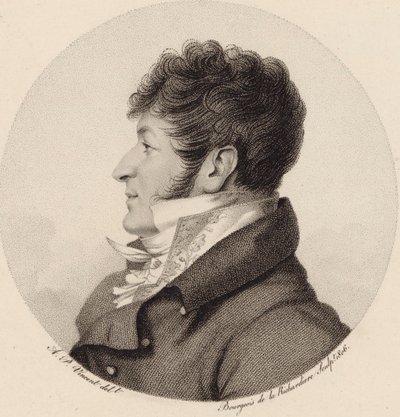 Retrato del compositor Charles-Henri Plantade de Antoine Achille Bourgeois de La Richardiere