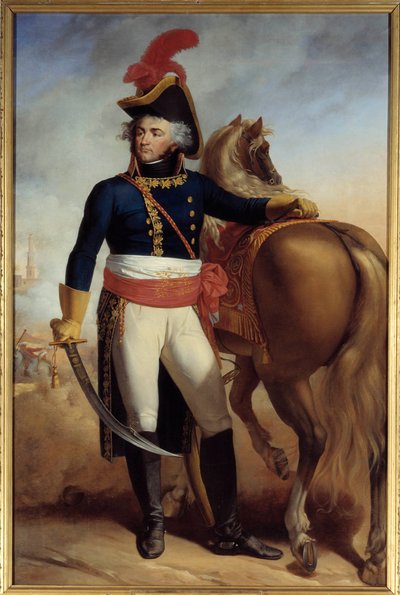 Retrato de cuerpo entero de Jean Baptiste Kleber (1753-1800) general en jefe del Ejército de Oriente de Antoine Ansiaux