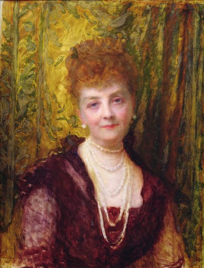 Melanie de Bussiere, Condesa de Pourtales, 1897 de Antoine Auguste Ernest Herbert or Hebert