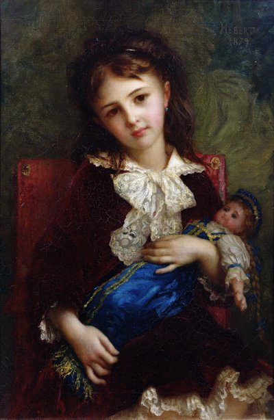 Retrato de Catherine du Bouchage, 1879 de Antoine Auguste Ernest Herbert or Hebert