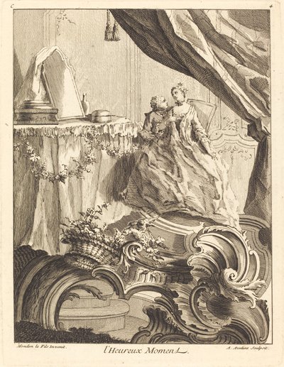 El Momento Feliz, 1736 de Antoine Aveline