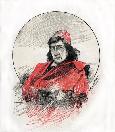 Retrato de César Borgia (César Borgia de Antoine Calbet