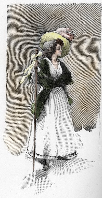 Retrato de la cantante italiana Giuseppina Grassini (1773-1850) de Antoine Calbet