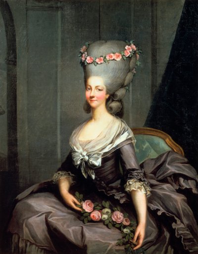 La Princesa Lamballe, finales del siglo XVIII de Antoine Callet